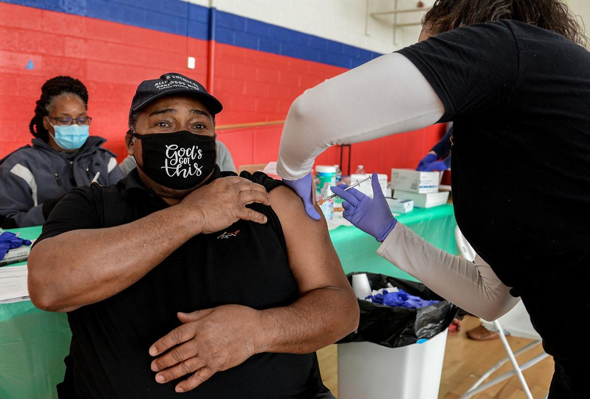 Salvation Army vaccine clinic
