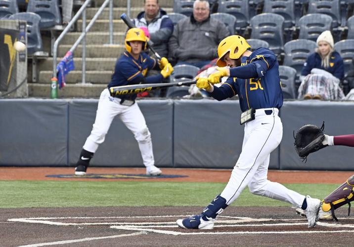 WVU gift wraps win for Georgia Southern in 2023 baseball opener, West  Virginia University Sports