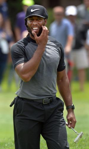Larry Fitzgerald makes friendly wager with 'The Guv' at Greenbrier Classic  Pro-Am, Sports