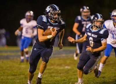 Prep Football Spring Valley Shuts Out Capital 41 0 Football