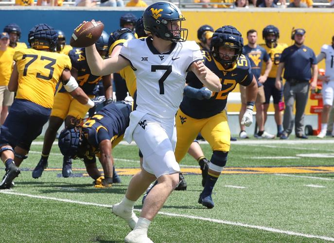 WVU football: Crowder, Fox shine in Gold-Blue Game, WVU