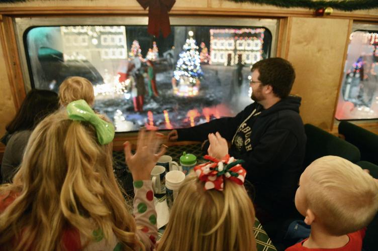 It’s all smiles as Polar Express runs from Elkins to the ‘North Pole