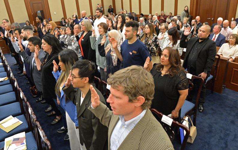 Citizenship and naturalization ceremony