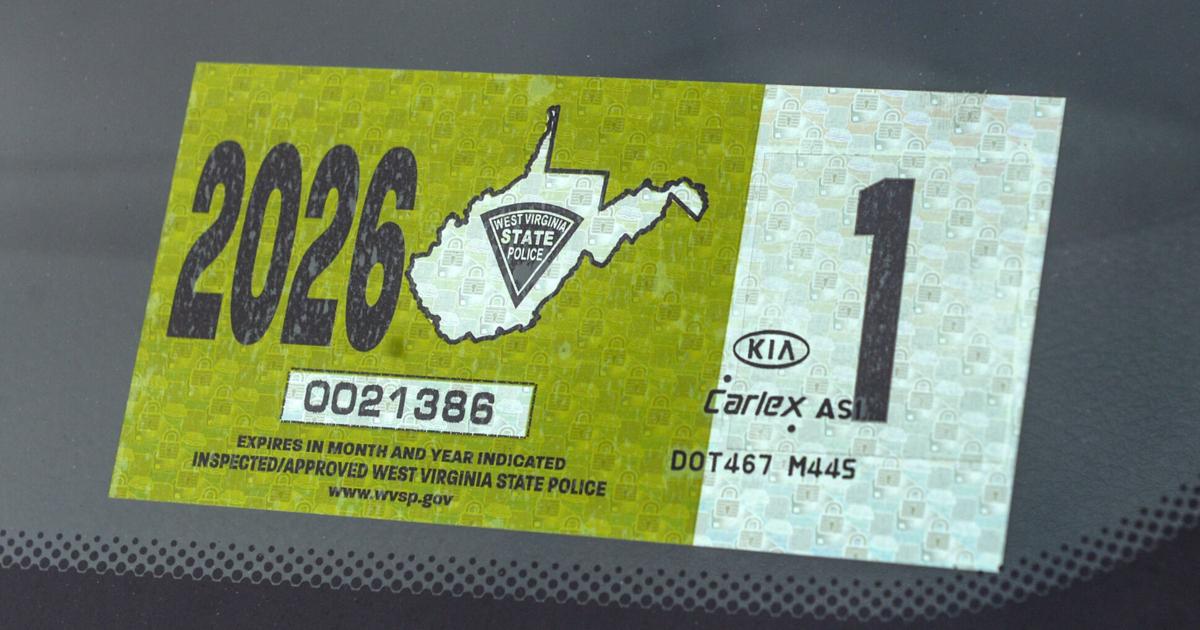 Two-year WV vehicle inspection stickers available in 2024 | Kanawha ...