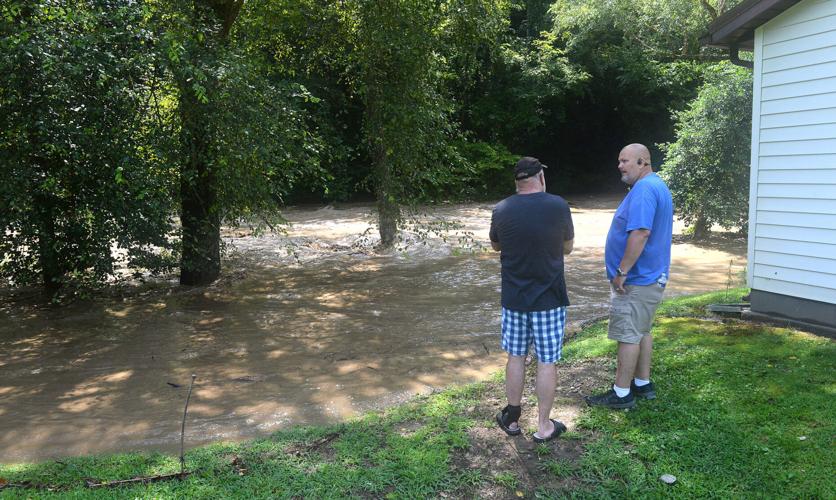 Paint Creek flooding