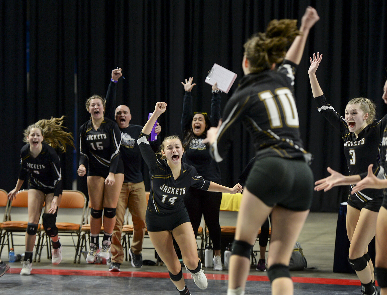 Prep Volleyball State Tournament: Williamstown Sweeps Buffalo To Win ...