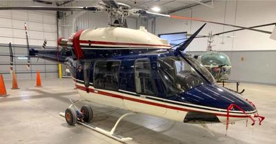 Former Justice company chopper for sale