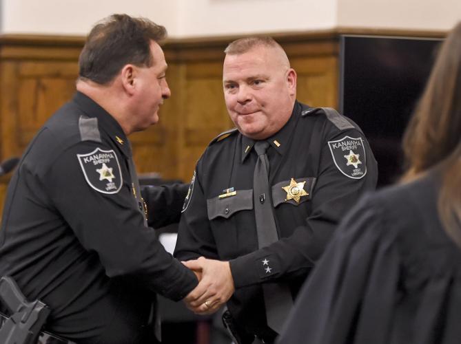 Joey Crawford is officially Kanawha County Sheriff today Kanawha