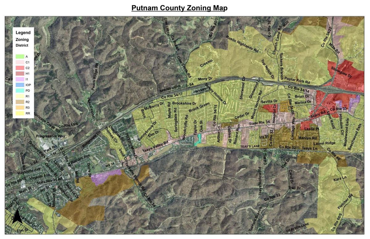 Putnam County Wv Zoning Map Putnam Planning Commission Recommends Controversial Amendment | Putnam  County | Wvgazettemail.com