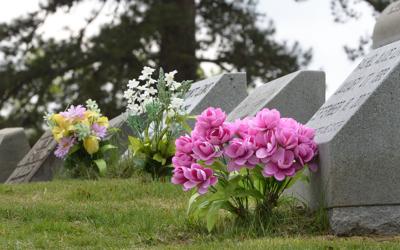Cemetery flowers