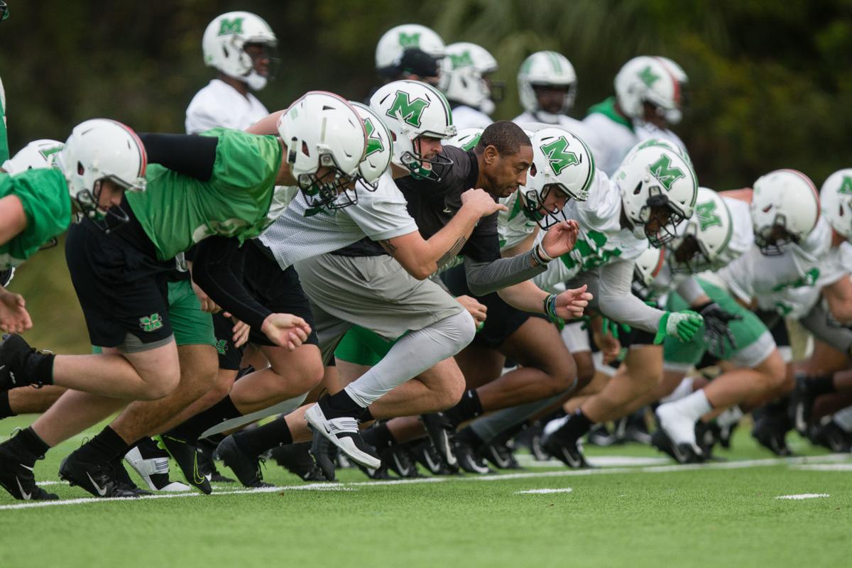 Marshall Football Herd Trying To Slow Down Ucf S Tempo In