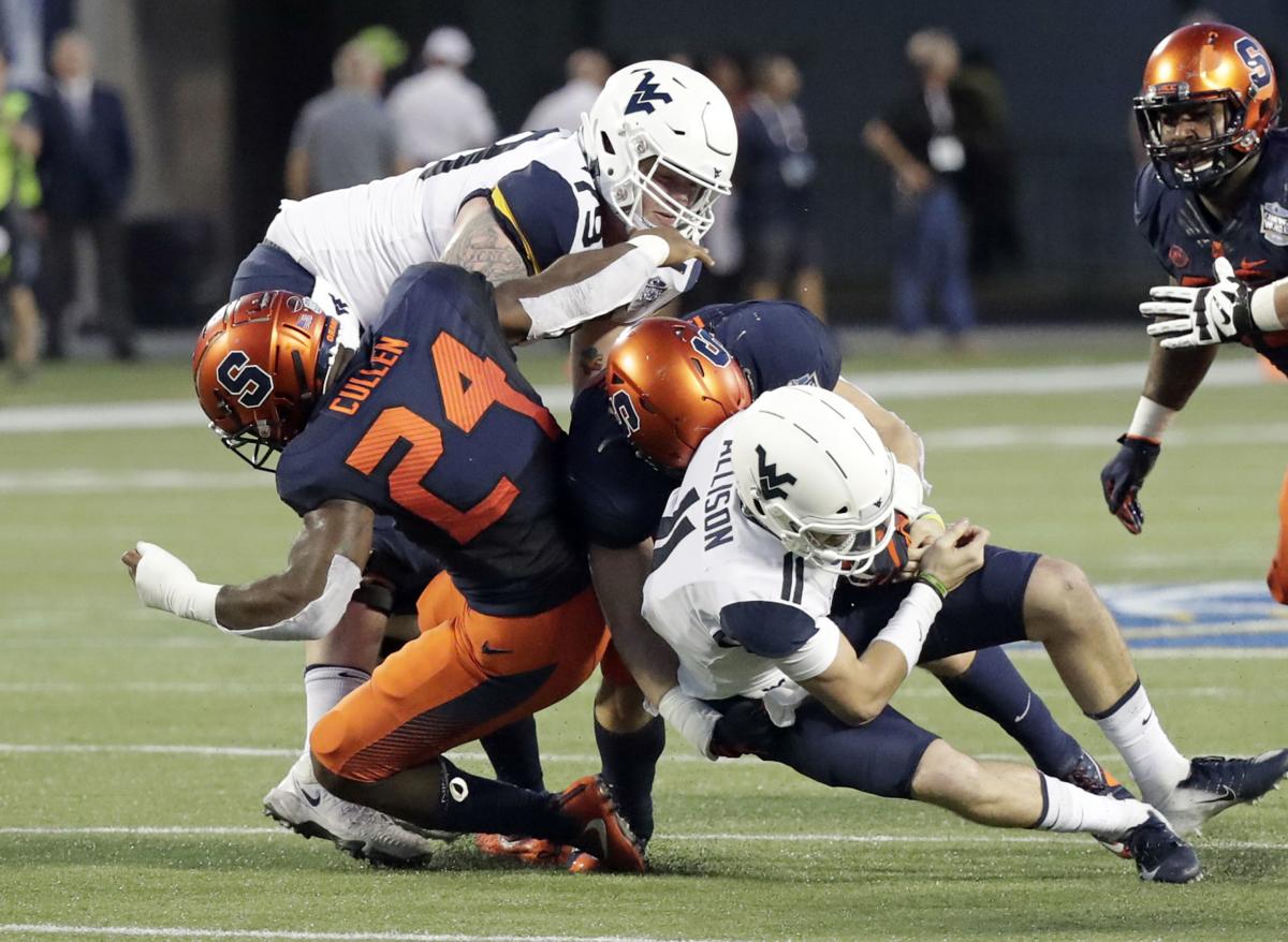 Wvu Football Strong Fourth Quarter Lifts Syracuse Past