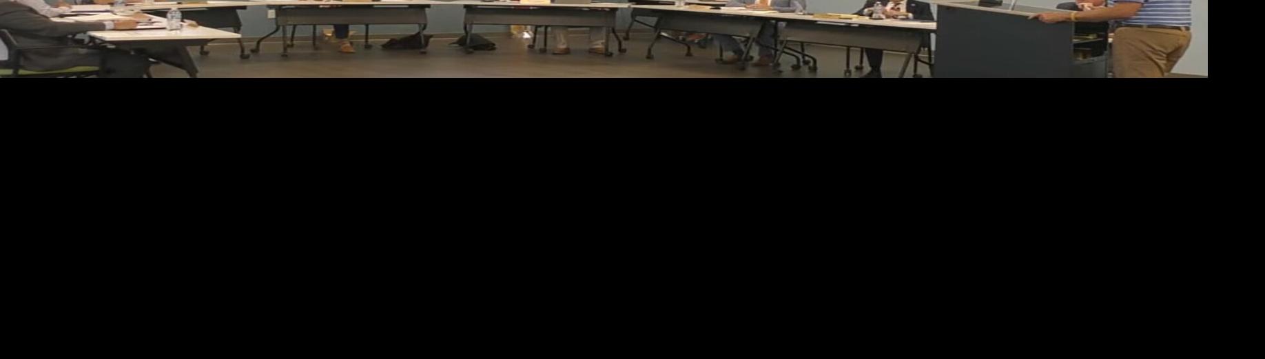 McGavran at Belmont council meeting