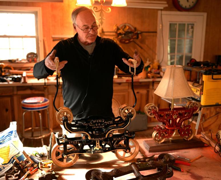 Man Turns Odd Americana Into Ornate Lighting Fixtures Arts