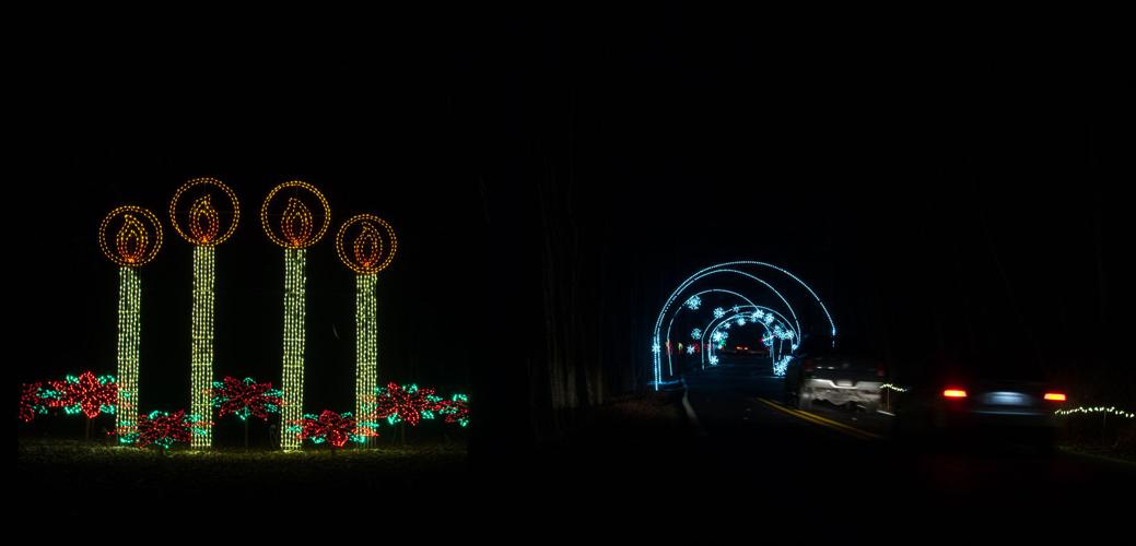 Lights at Chief Logan State Park have a mustsee Recreation