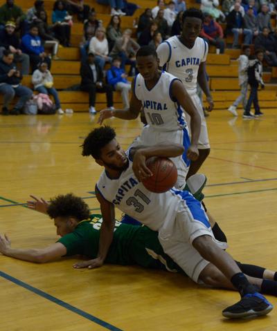Capital Picks Up Needed Win Against Huntington Boys Basketball