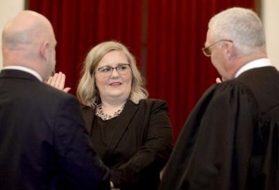 Kelly Pritt sworn in as Kanawha County Family Court judge Legal
