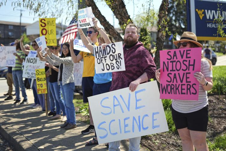 Coal miners protest NIOSH lost jobs