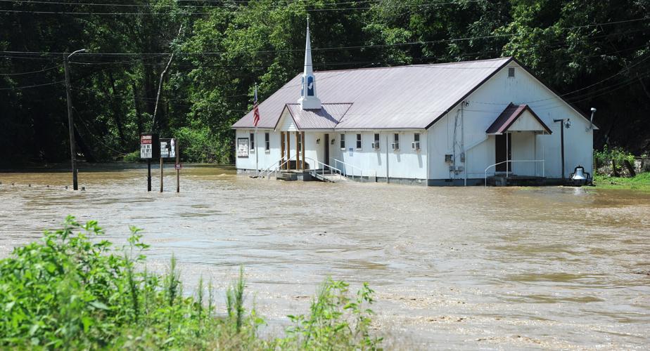 Cabin Creek flooding