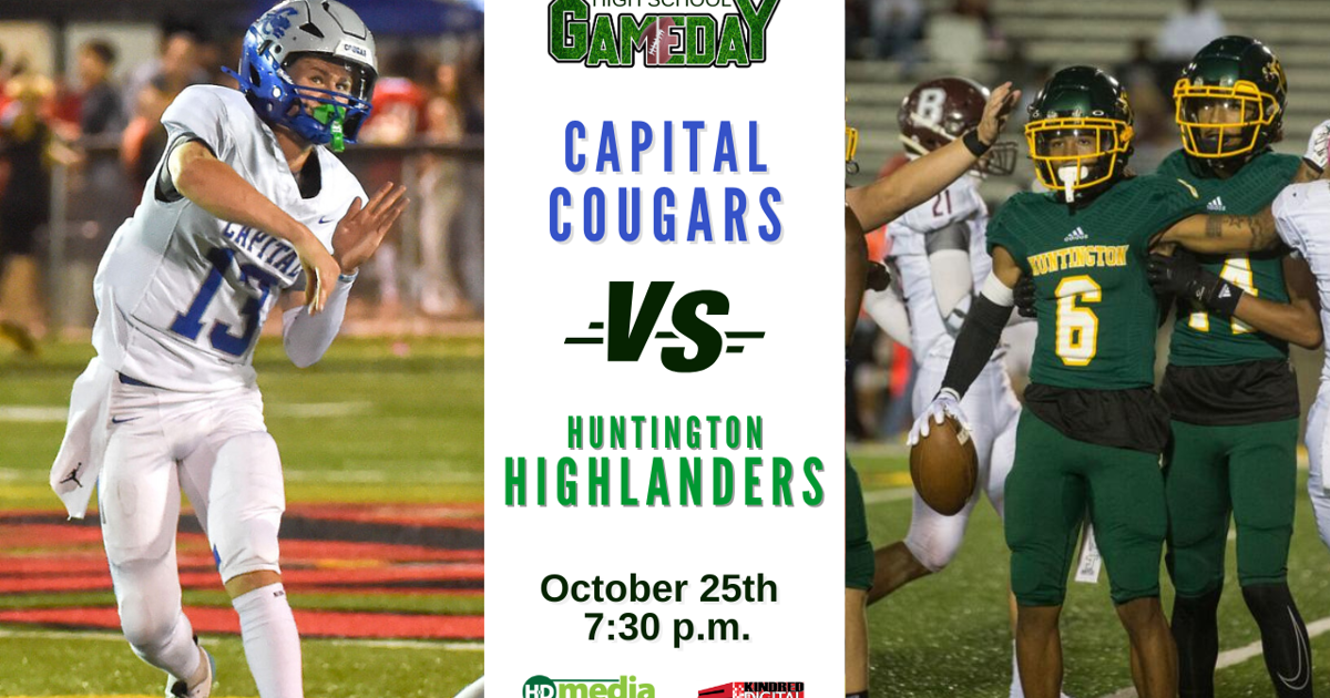 Capital Cougars vs. Huntington Highlanders: Oct. 25, 2024 | HD Media+ ...