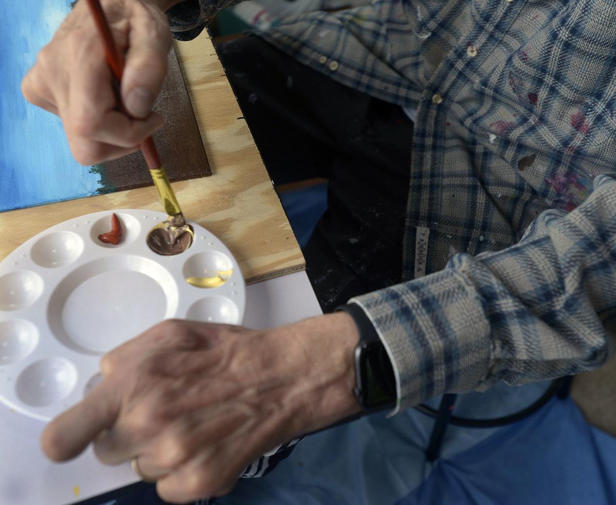 Artist Who Began Painting To Cope With Als Diagnosis To Show