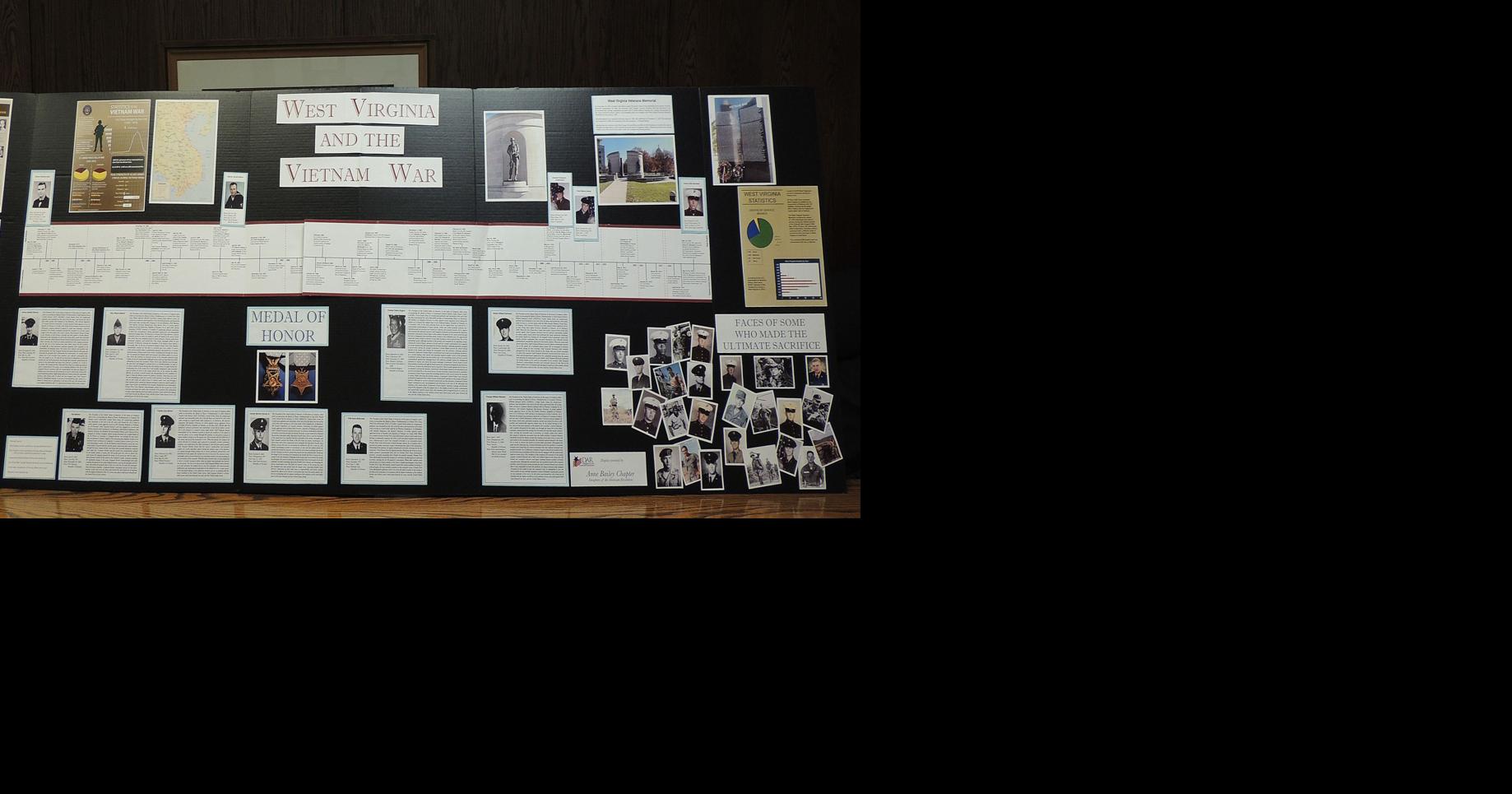 Local DAR chapter receives top distinction for Vietnam War display at D ...