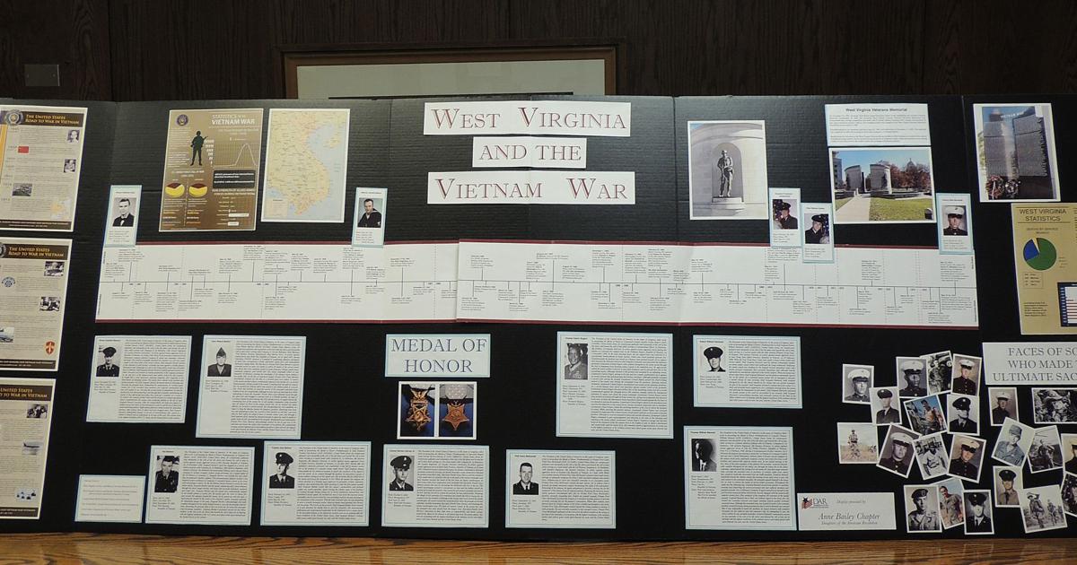 Local DAR chapter receives top distinction for Vietnam War display at D ...