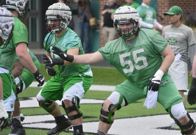 Marshall’s Alex Mollette holds his own in debut Sports