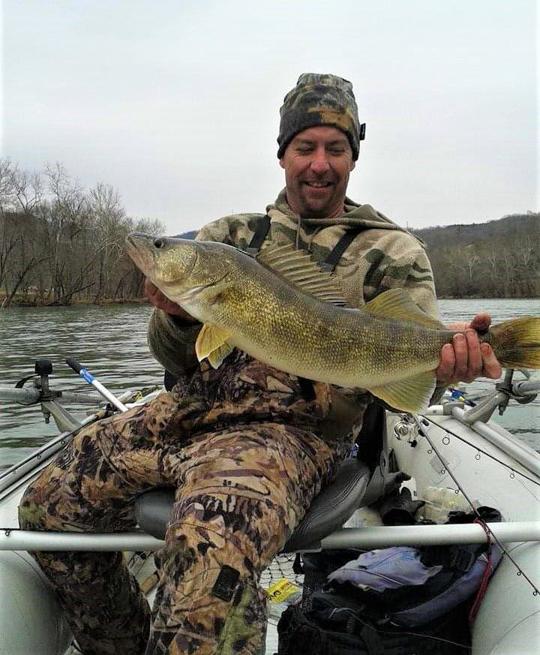 New River walleye fishing heats up in February and March | Hunting