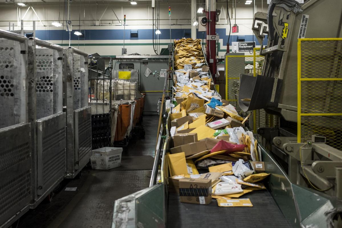 Postal Service distribution center gears up for holiday ...