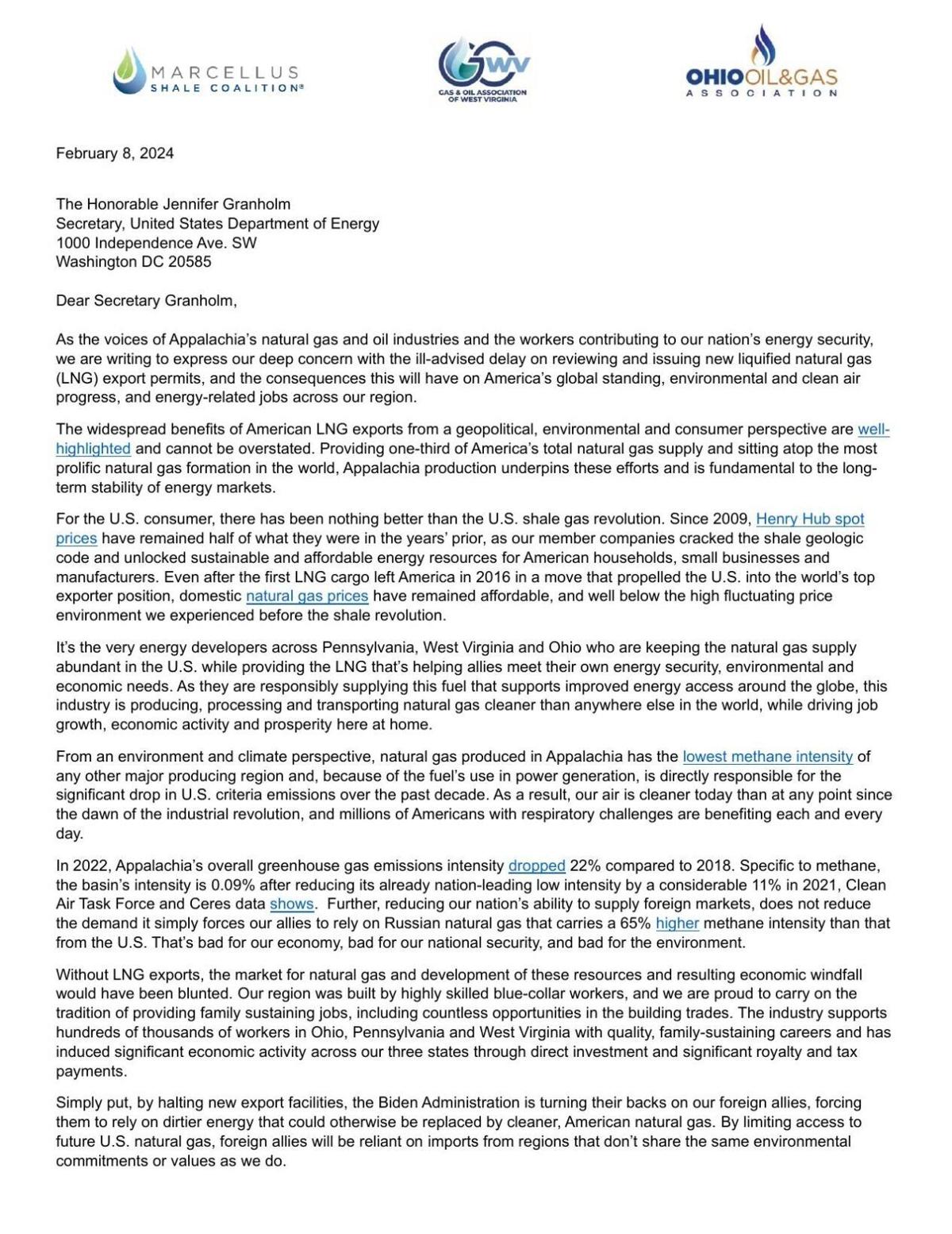 Joint Letter