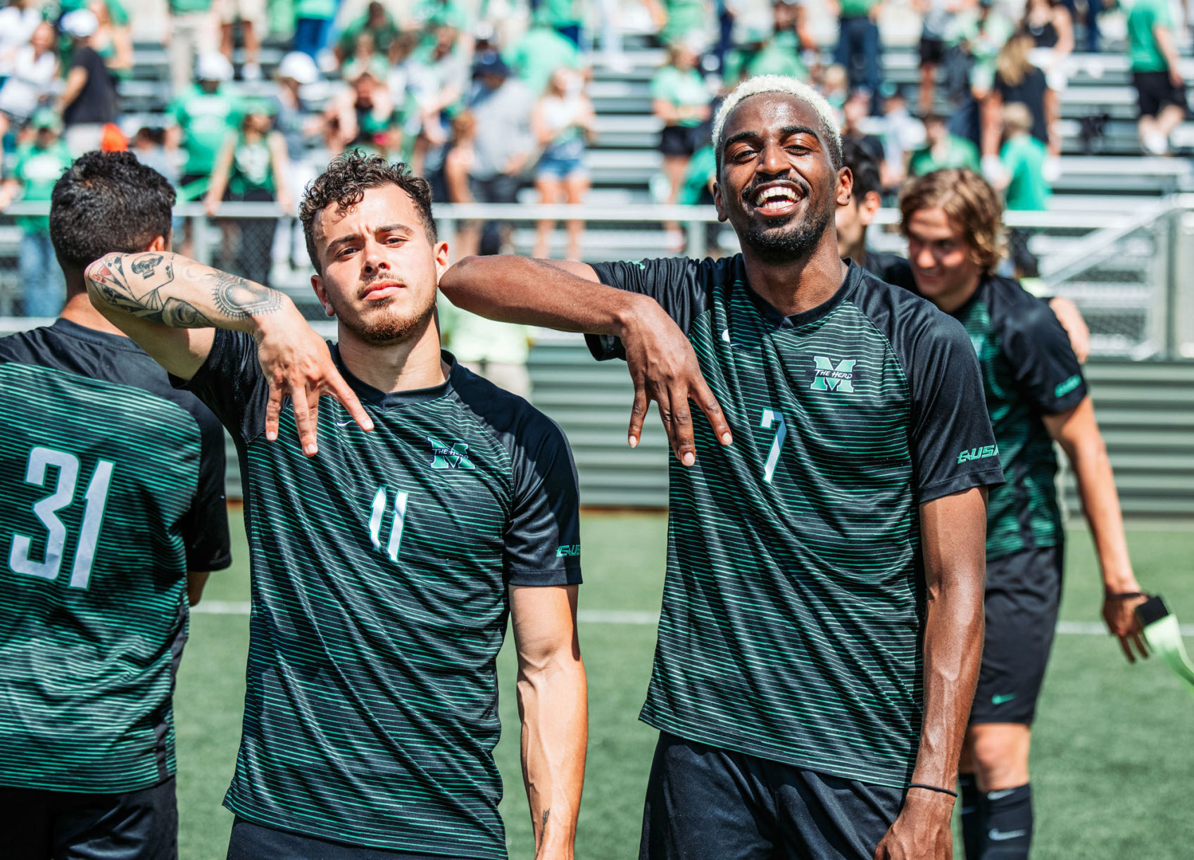 marshall soccer jersey