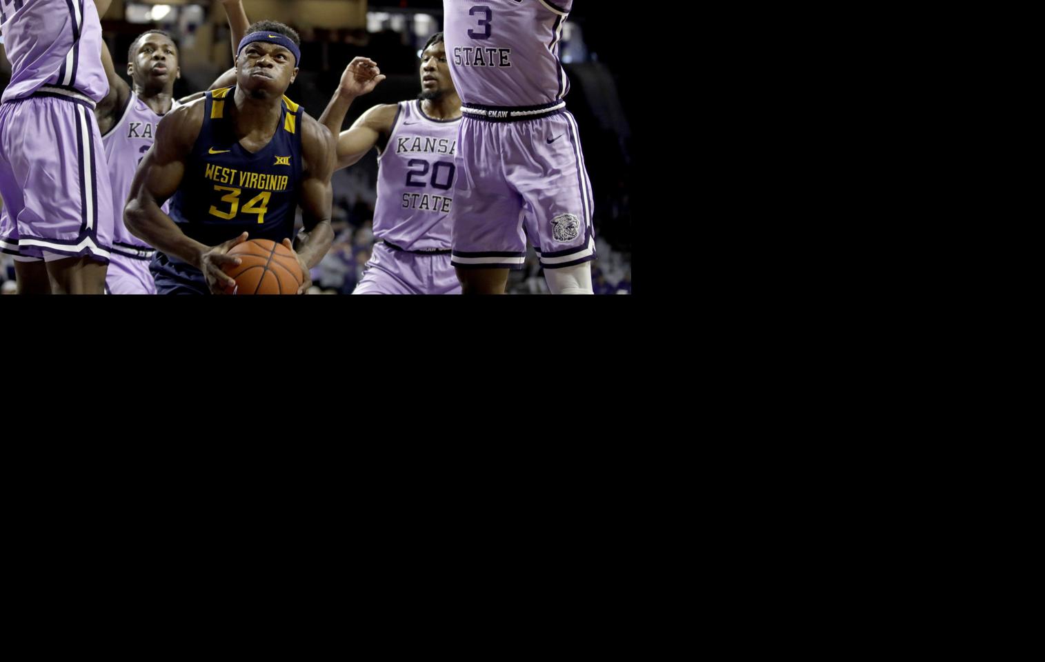 Wvu Basketball K State Smothers Stuns No 12 Mountaineers 84 68