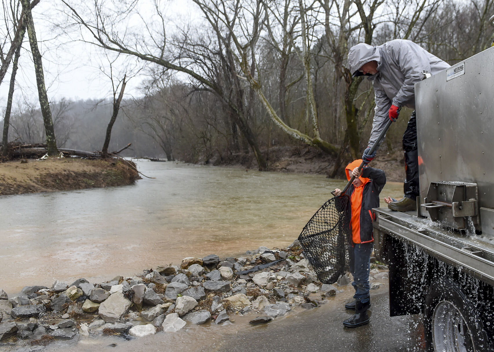 DNR Trout Stocking Event In Clendenin, West Virginia | Hunting ...