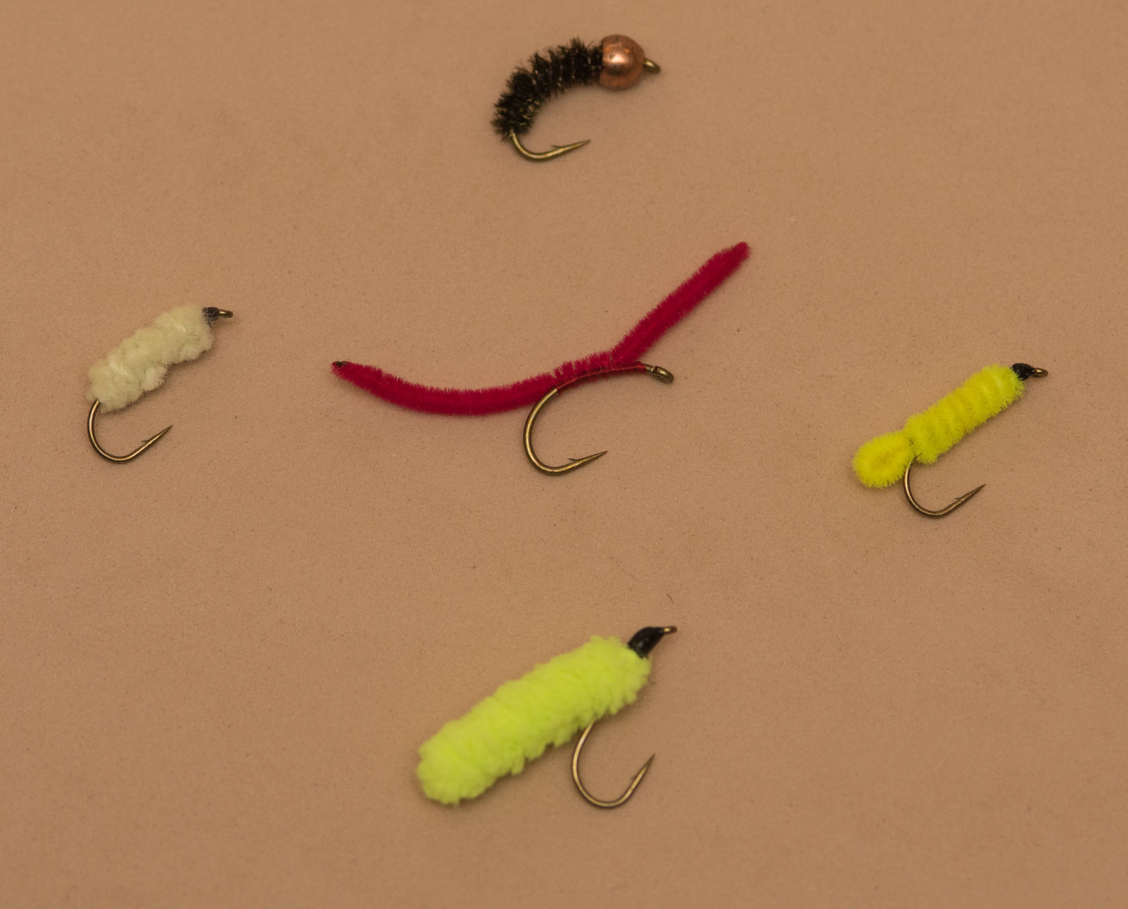 SIZE 11 Jelly Worms Fly Fishing Wet Deadly Under Indicator Trout Flies 