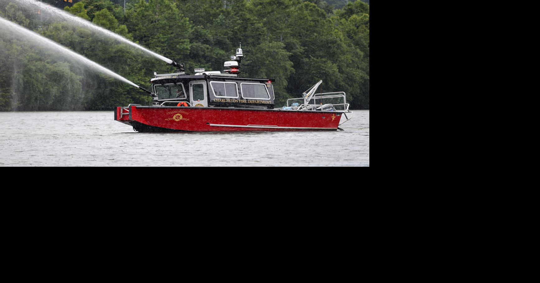 Charleston fire department debuts new fireboat, equipped with advanced technology