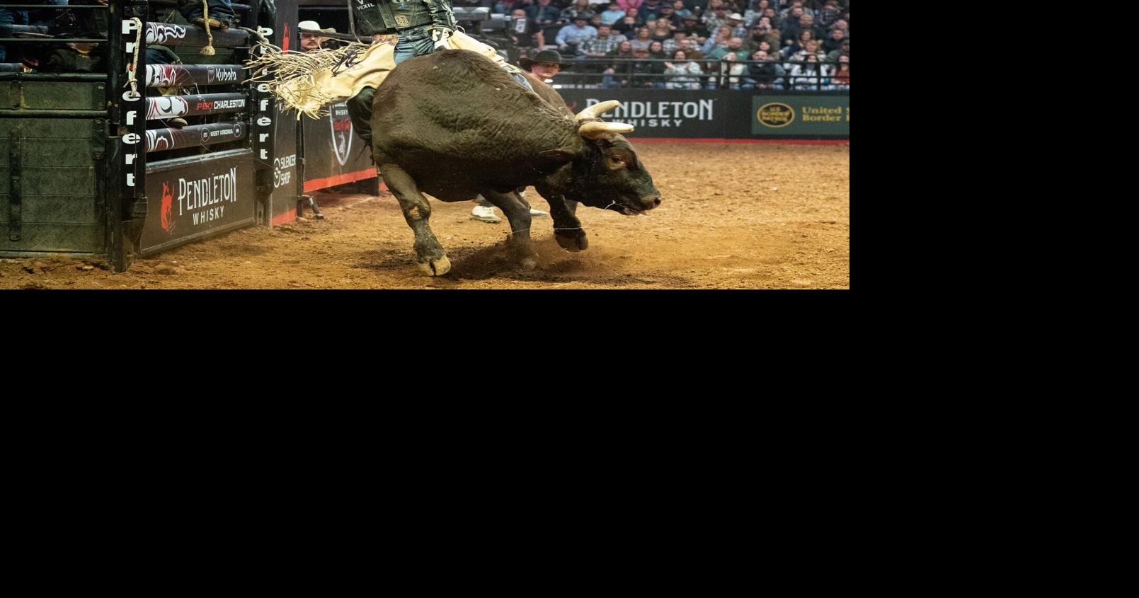 Photos: PBR Pendleton Whisky Velocity professional bull riding in Charleston