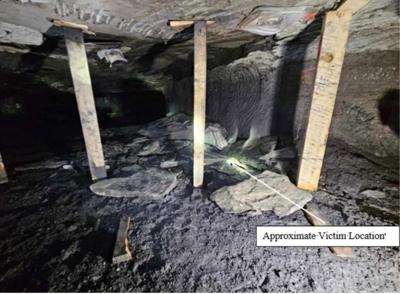 MSHA incident report: 'Approximate Victim Location'