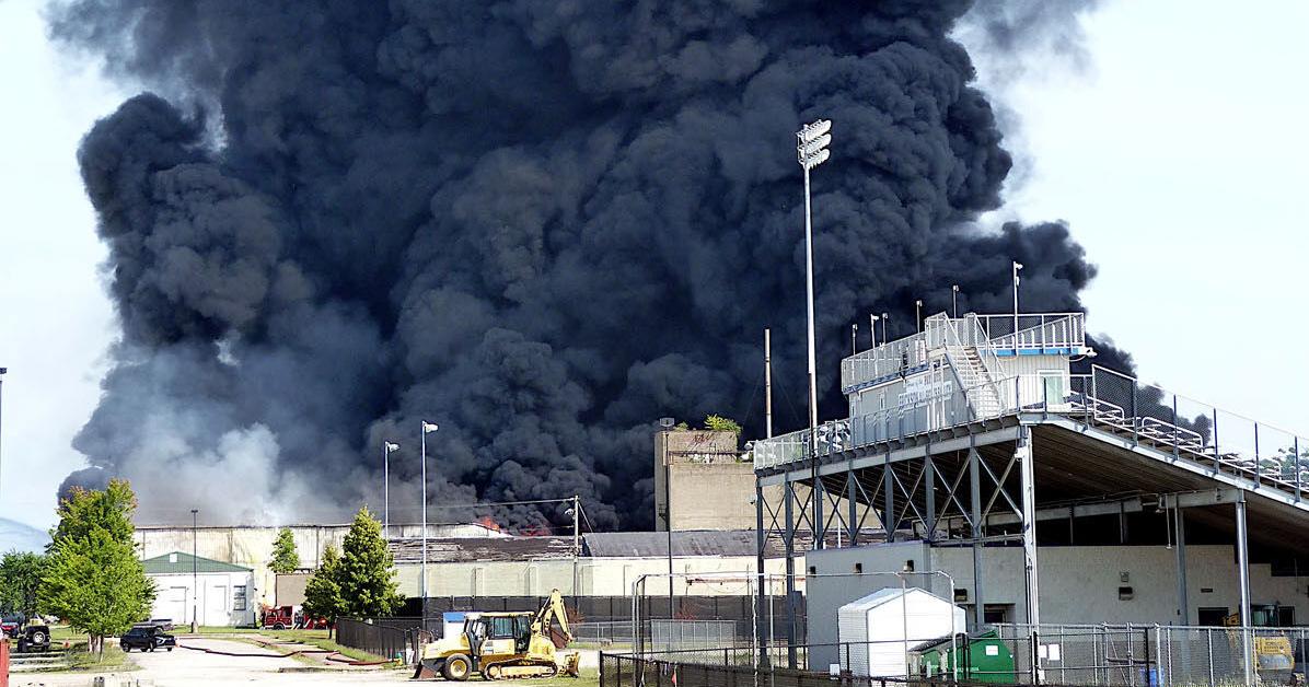 Public health risk questions, past violations loom in wake of Peoples Cartage fire