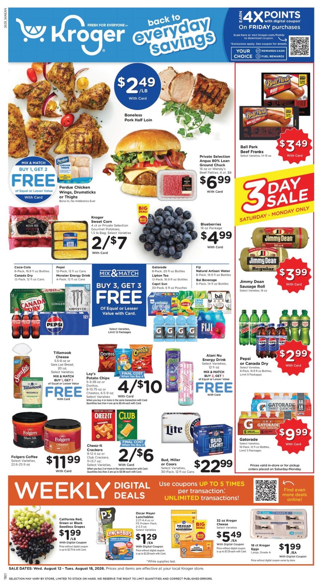 Kroger August 12