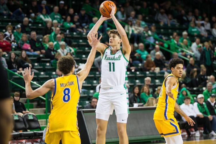 Marshall Thundering Herd men's basketball displaying depth Marshall