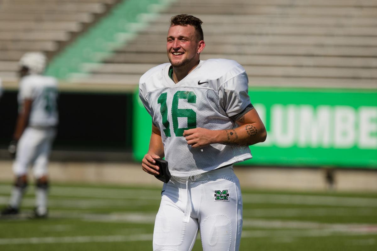 New Marshall Kicker Showing Grit Early In Camp Marshall