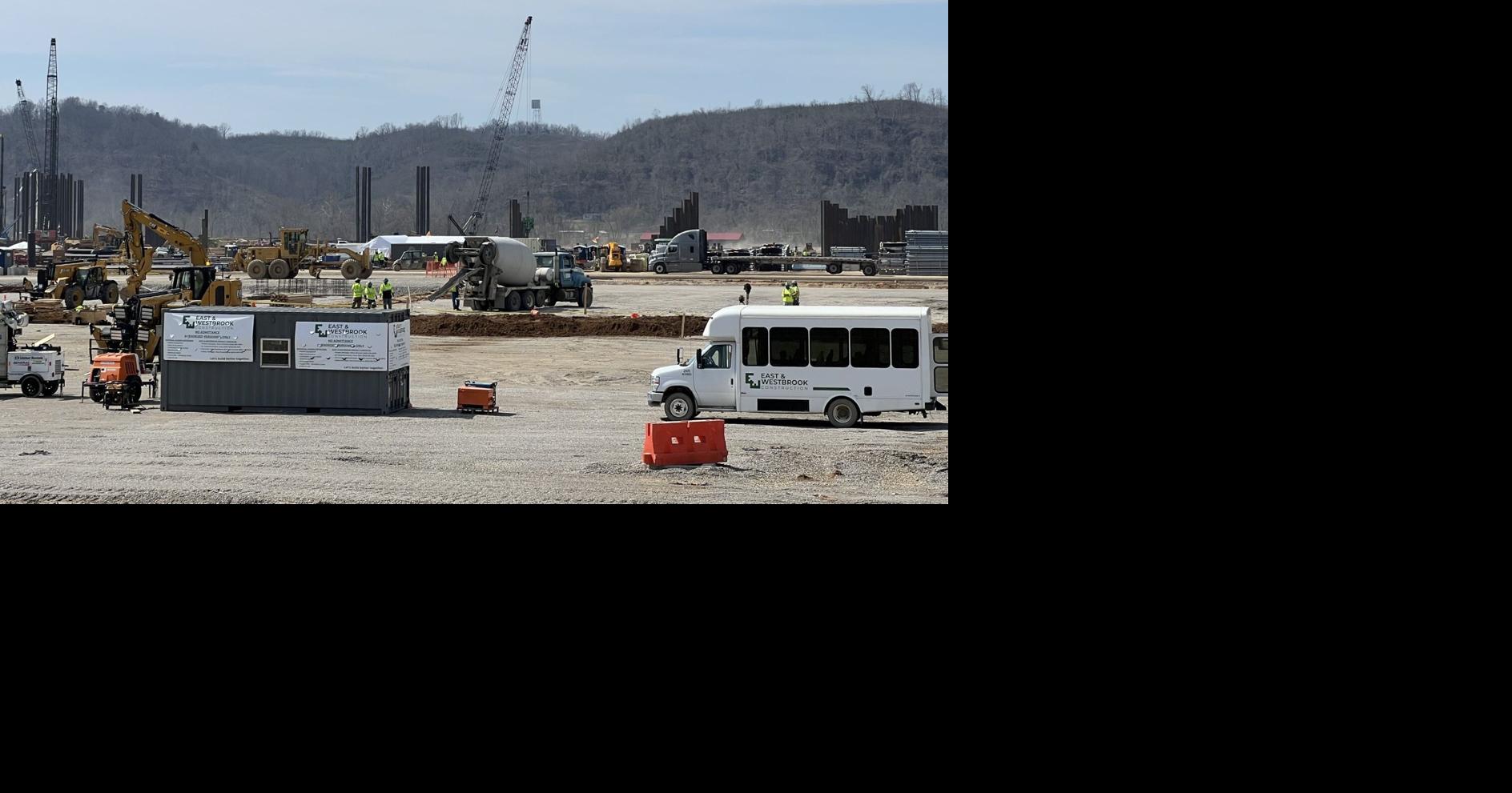 Road work, construction continues at Nucor WV site | Business ...