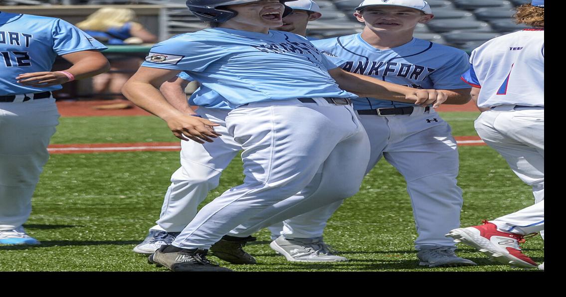 Prep baseball state tournament Frankfort breaks tie in 8th, tops