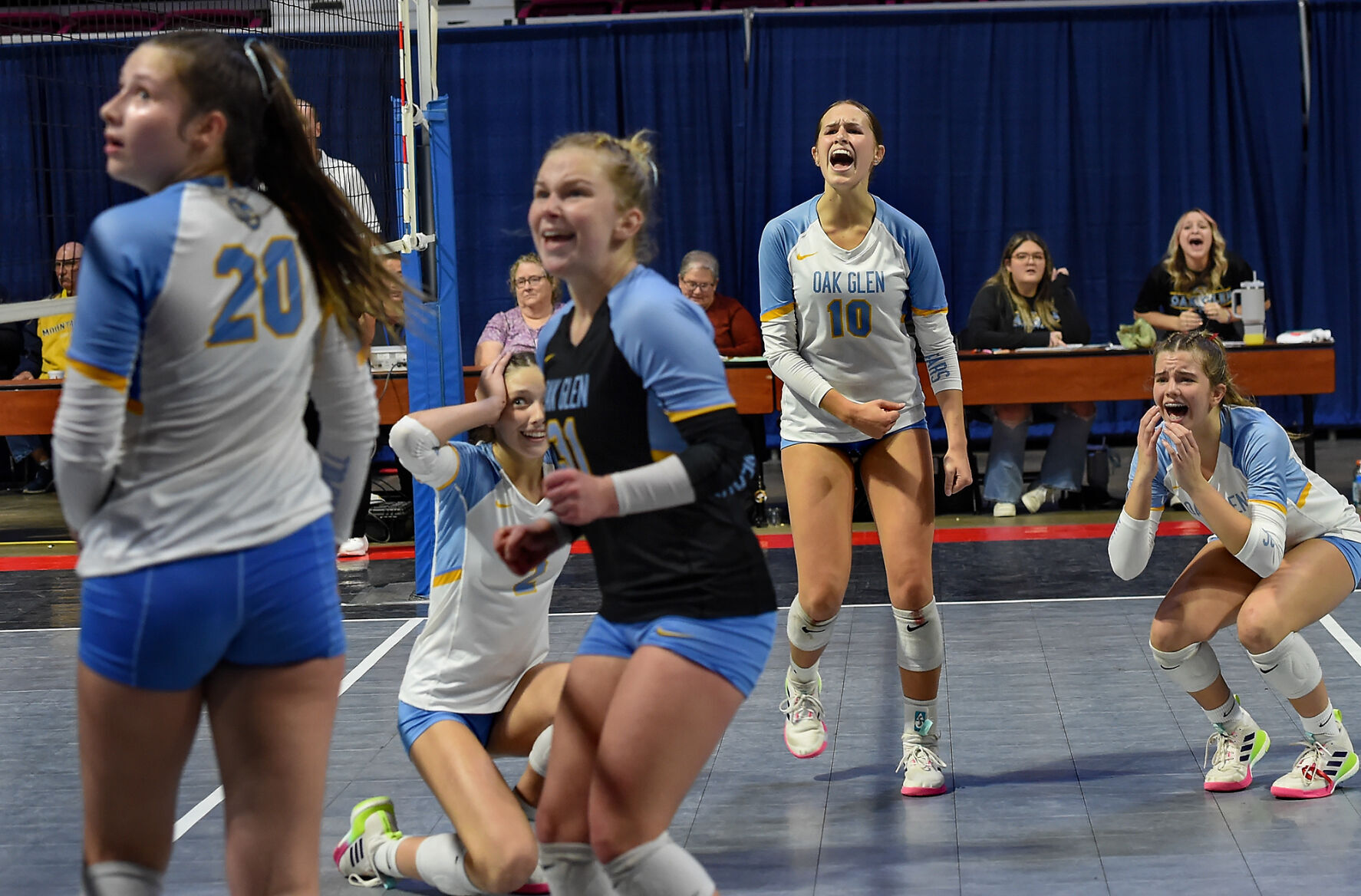 Class AA State Volleyball Final: Oak Glen Dethrones Philip Barbour ...