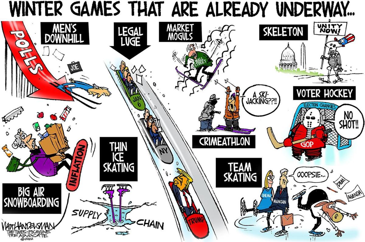 Gazette-Mail cartoon: February 2, 2022