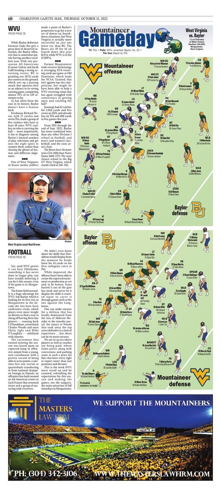 Page B6 E Edition Wvgazettemail