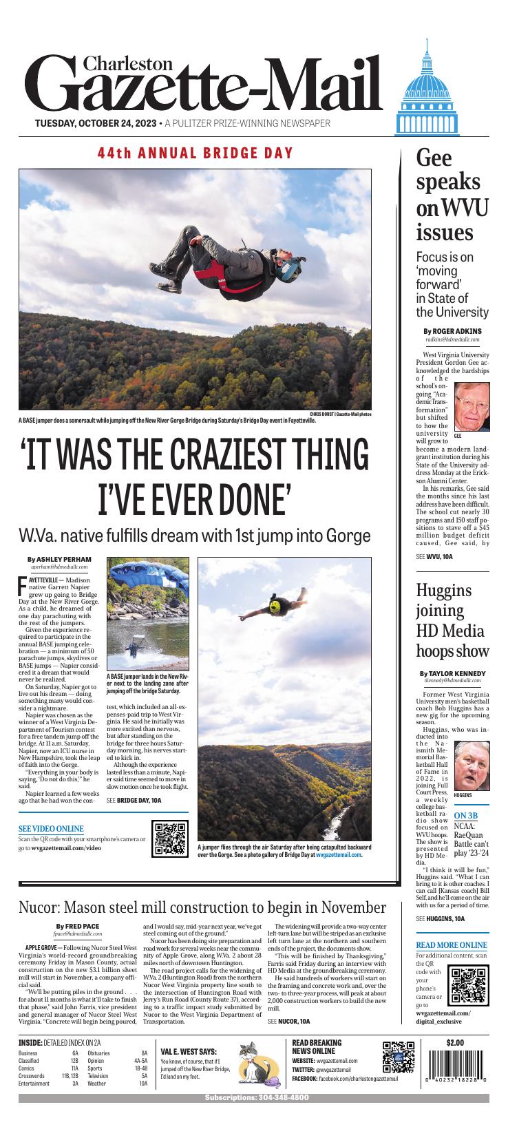 Page A2 | E-Edition | Wvgazettemail.com