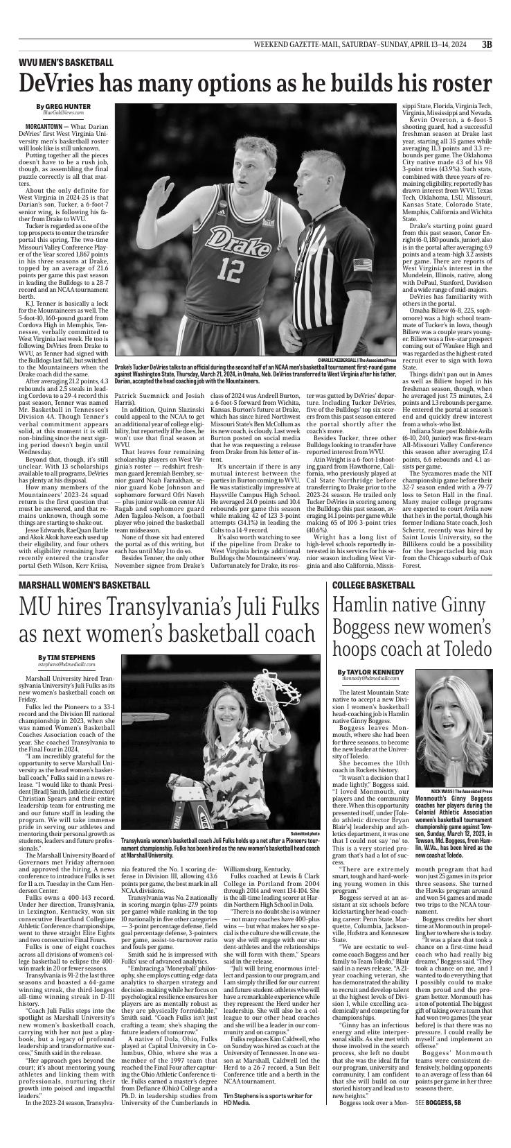 Page B4 | e-Edition | wvgazettemail.com