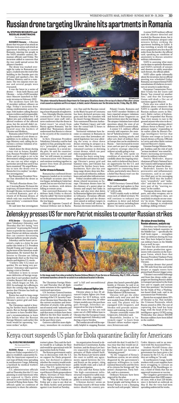 Page D3 | e-Edition | wvgazettemail.com